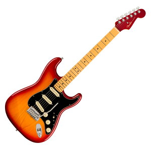 tF_[ Fender American Ultra Luxe Stratocaster MN PRB GLM^[