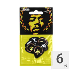 JIM DUNLOP JHP16HV JIMI HENDRIX 69 PSYCH SERIES AURA MANDALA M^[sbN 6