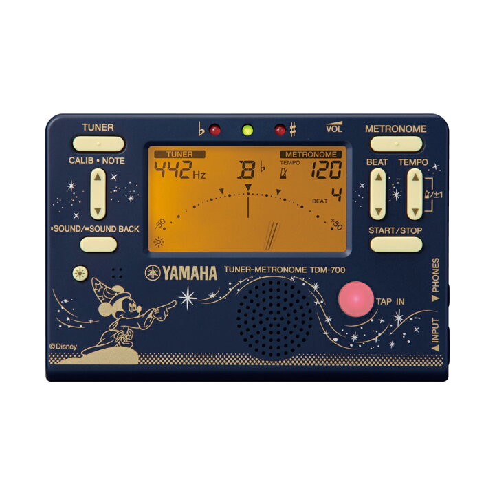 楽天市場 Yamaha Tdm 700df2 ディズニー ファンタジア ミッキー チューナー メトロノーム Chuya Online