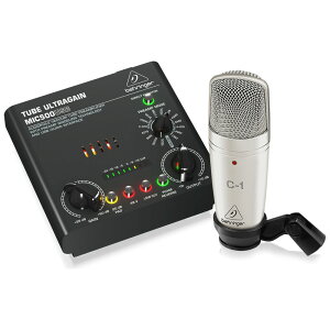 �x�����K�[ BEHRINGER VOICE STUDIO �R���f���T�[�}�C�N �`���[�u�v���A���v �o���h���Z�b�g
