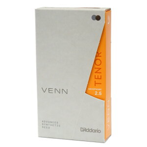D'Addario Woodwinds/RICO VTS0125G2 VENN テナーサックス 樹脂リード 2.5 1枚