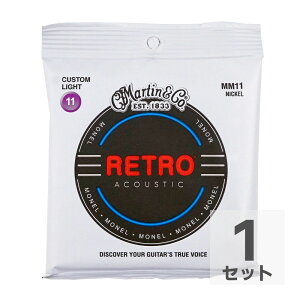 MARTIN MM11 Retro Acoustic Monel Nickel Custom Light AR[XeBbNM^[