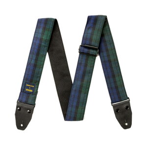 JIM DUNLOP PWM12 PENDLETON DUNLOP STRAPS Black Watch Tartan Jacquard Strap �M�^�[�X�g���b�v
