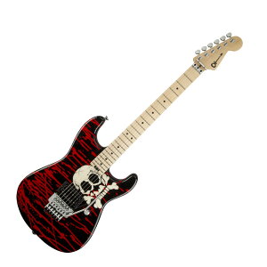 Charvel Warren DeMartini Signature Pro-Mod Blood and Skull Blood and Skull GLM^[