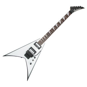 Jackson JS Series King V JS32 White with Black Bevels GLM^[