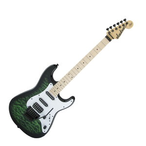 Jackson X Series Signature Adrian Smith SDXQM Transparent Green GLM^[