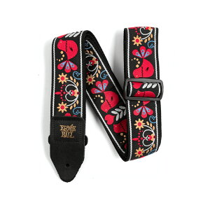 A[j[{[ Xgbv ERNIE BALL 4667 Redbird Rising Jacquard Strap M^[Xgbv