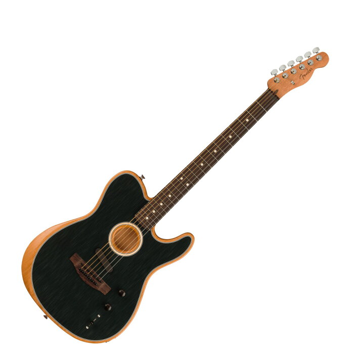 楽天市場】フェンダー Fender Acoustasonic Player Telecaster BRSH BK 