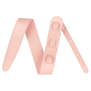 Fender tF_[ Vegan Leather Strap Shell Pink 2.5" M^[Xgbv