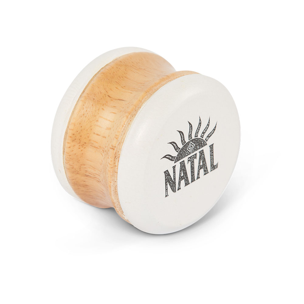 ナタール 木材と皮を組み合わせたシェイカー ラージサイズ 贈物 トーキングシェイカー 当店限定販売 NATAL TSK-L