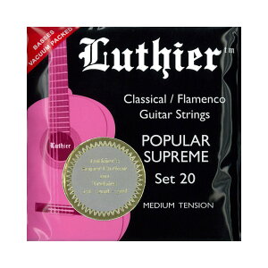 Luthier LU-20-CT Classical/Flamenco Strings with Super Carbon 101 Trebles tR NVbNM^[