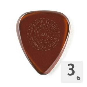 JIM DUNLOP Primetone Sculpted Plectra Standard with Grip 510P 3.0mm M^[sbN×3