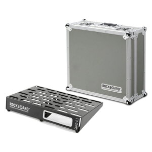 RockBoard RBO B 4.1 QUAD C Pedalboard with Flight Case �y�_���{�[�h �t���C�g�P�[�X�t��