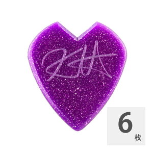 JIM DUNLOP Kirk Hammett JAZZ III PURPLE SPARKLE 1.38mm M^[sbN×6