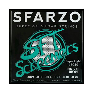 Sfarzo SFT Screamers 3030SF .009-.038 GLM^[