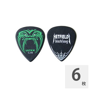 JIM DUNLOP Hetfield Black Fang 1.14mm M^[sbN×6