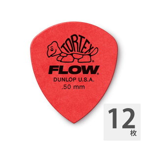 JIM DUNLOP Tortex FLOW Standard 0.50mm �M�^�[�s�b�N×12������