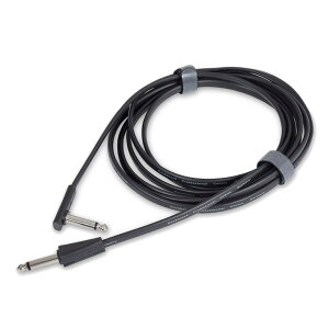 RockBoard RBO CAB FL 300BLK SA Flat Instrument Cable Straight Angled SL 3���[�g�� �V�[���h�P�[�u��