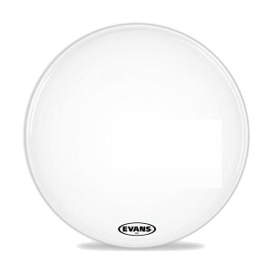 EVANS BD22MX2W 22 MX2 White Marching Bass Head �}�[�`���O�o�X�w�b�h