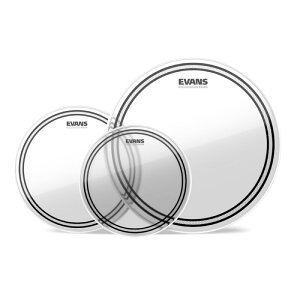 EVANS ETP-EC2SCLR-S EC2 Tom Batter Clear Pack-Standard 12 13 16 �h�����w�b�h�Z�b�g