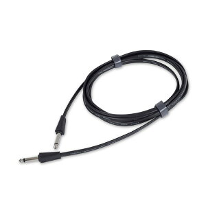 RockBoard RBO CAB FL 300BLK SS Flat Instrument Cable straight straight SS 3���[�g�� �V�[���h�P�[�u��