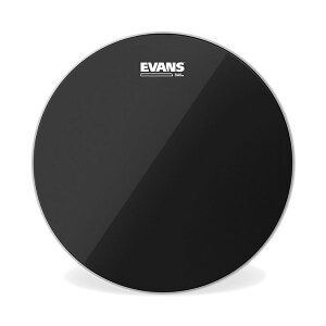 EVANS TT12CHR 12 Black Chrome Tom Batter �h�����w�b�h