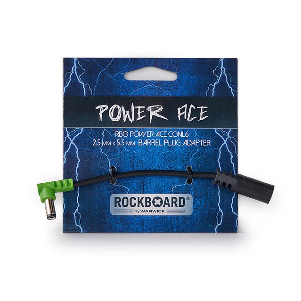 ロックボード エフェクター用 電源変換プラグ RockBoard RBO POWER ACE CONL6 Power Ace 今季も再入荷 Barrel 5.5 plug x to 2.1 バレルプラグコンバーター Converter 2.5 mm barrel Plug 商い