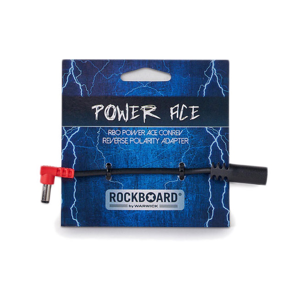 ロックボード 安値 エフェクター用変換プラグ RockBoard RBO POWER ACE CONREV 直輸入品激安 Power Ace Polarity 2.1 - エフェクター用極性反転ケーブル Converter x mm 5.5 barrel plug