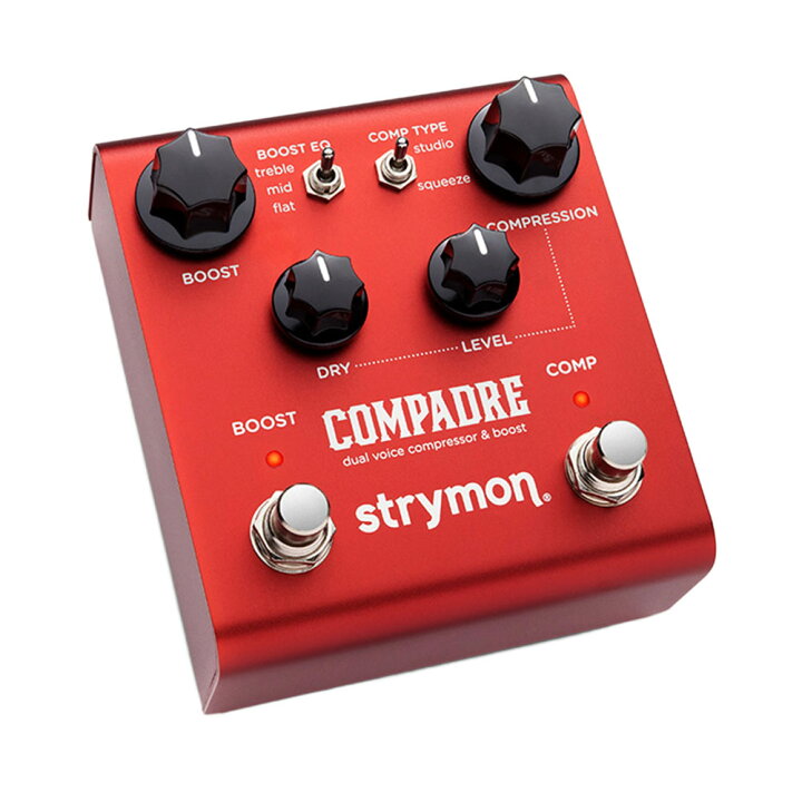 楽天市場】strymon COMPADRE コンプレッサー ブースター ギター 