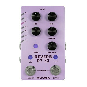 Mooer R7 X2 REVERB o[u M^[GtFN^[