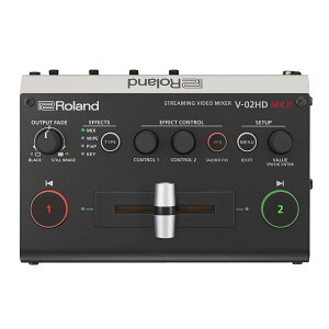 ���[�����h ROLAND V-02HDMKII STREAMING VIDEO MIXER �r�f�I�X�C�b�`���[ �r�f�I�~�L�T�[