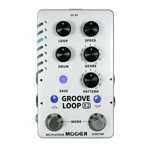 Mooer GROOVE LOOP X2 �h�����}�V�� �G�t�F�N�^�[