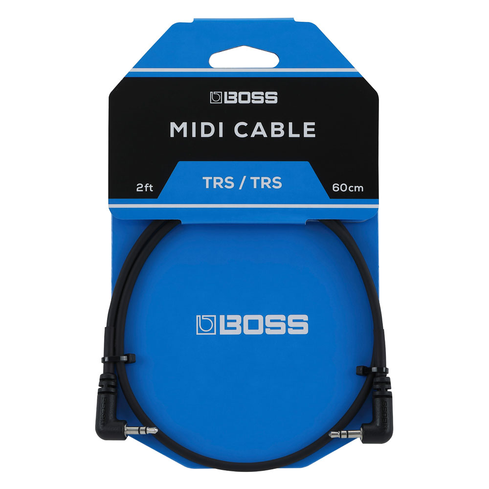 良好品】 BOSS BCC-2-3535 MIDI Cable 3.5mm TRS 60cm LL MIDIケーブル