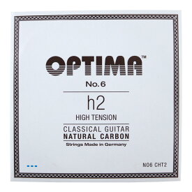 Optima Strings No6.CHT2 Natural Carbon B/H2 High 2弦 バラ弦 クラシックギター弦