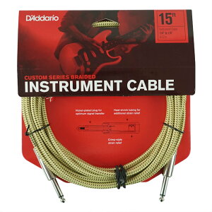 Planet Waves by D'Addario PW-BG-15TW/TW 4.6m SS ypV[hP[u