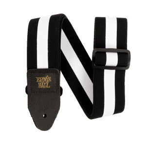�A�[�j�[�{�[�� ERNIE BALL 5327 STRETCH COMFORT RACER WHITE STRAP P05327 �M�^�[�X�g���b�v