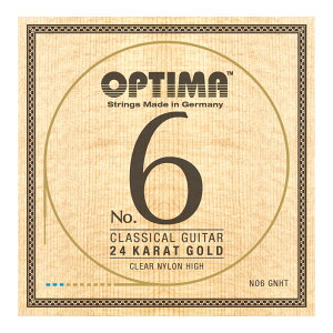 Optima Strings NO6.GNHT No.6 24K Gold High Nylon �N���V�b�N�M�^�[��
