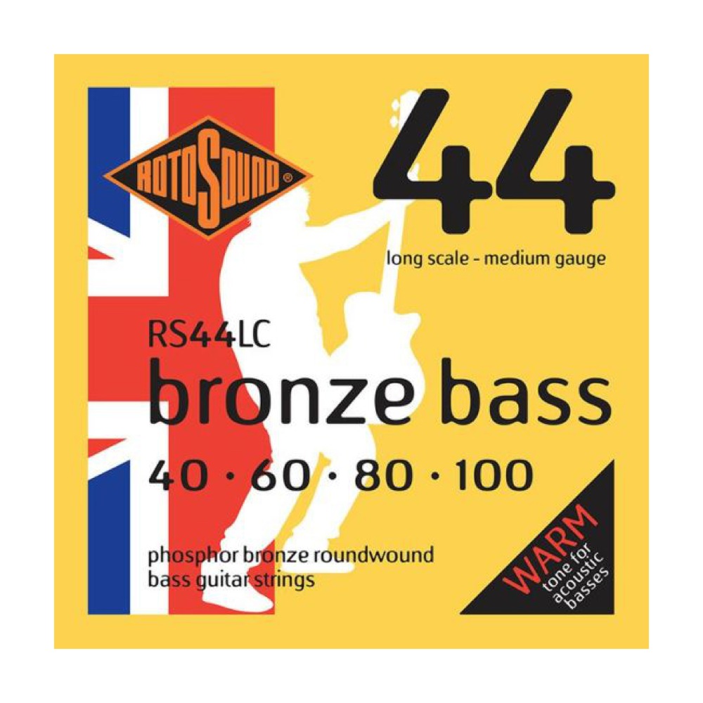 ROTOSOUND RS44LC Bronze Bass 44 Medium 40-100 LONG SCALE アコースティックベース弦 |  chuya-online