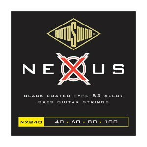 gTEh x[X 1Zbg NXB40 Nexus Bass Medium Black Coated Type 52 Alloy 40-100 GLx[X ROTOSOUND