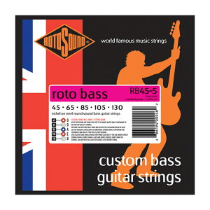gTEh 5x[X 1Zbg RB45-5 Roto Bass Standard 5-Strings Set 45-130 LONG SCALE 5GLx[X ROTOSOUND