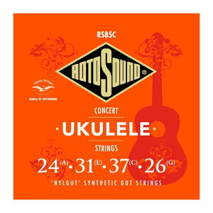 ���g�T�E���h �E�N������ 1�Z�b�g RS85C Ukulele Nylgut Synthetic Gut �R���T�[�g�p�E�N������ ROTOSOUND