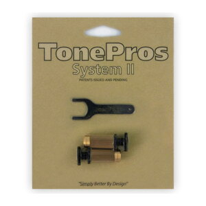 TonePros SPRS2-B Standard Locking Studs for PRS �u���b�W�X�^�b�h �A���J�[ �u���b�N