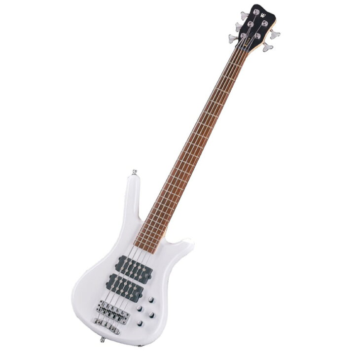 楽天市場】WARWICK Rockbass Corvette $$ 5st Solid White High Polish 