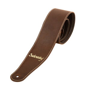 Sadowsky MetroLine Genuine Leather Bass Strap Brown/Gold x[XXgbv