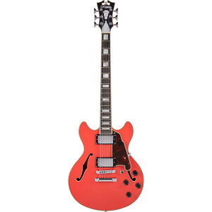 D'Angelico Premier Mini DC Fiesta Red エレキギター