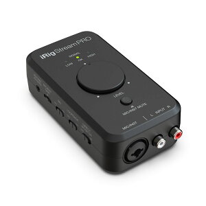 IK Multimedia iRig Stream Pro 4�C���^2�A�E�g �X�g���[�~���O�z�M�p �I�[�f�B�I�C���^�[�t�F�[�X
