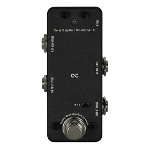 �����R���g���[�� One Control Minimal Series Stereo 1Loop Box ���[�v�X�C�b�`���[