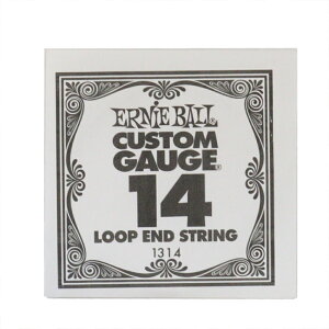 �A�[�j�[�{�[�� ERNIE BALL 1314 .014 Loop End Stainless Steel Plain Banjo or Mandolin Guitar String �o���W���[�o����
