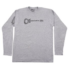 Charvel Headstock Long Sleeve T-Shirt Gray Mサイズ 長袖 Tシャツ