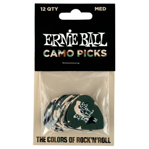 A[j[{[ ERNIE BALL 9222 Camouflage Cellulose Medium bag of 12 M^[sbN 12